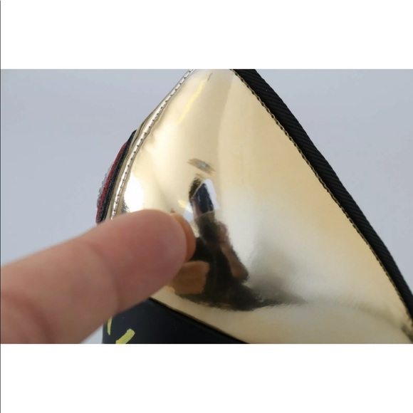 NIB Dolce & Gabbana crystal buckle appliqué heels - Picture 8 of 8